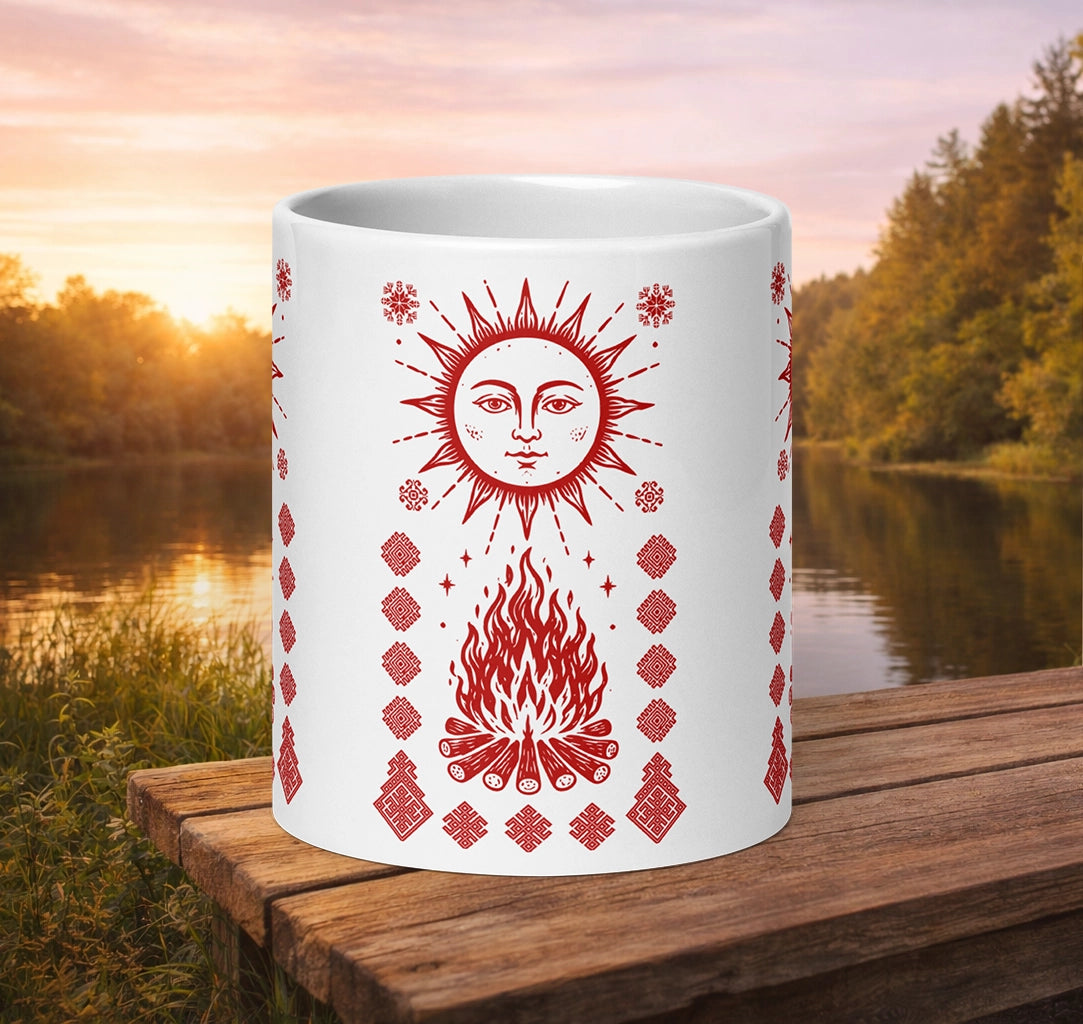 Noc Kupały Fire Mug
