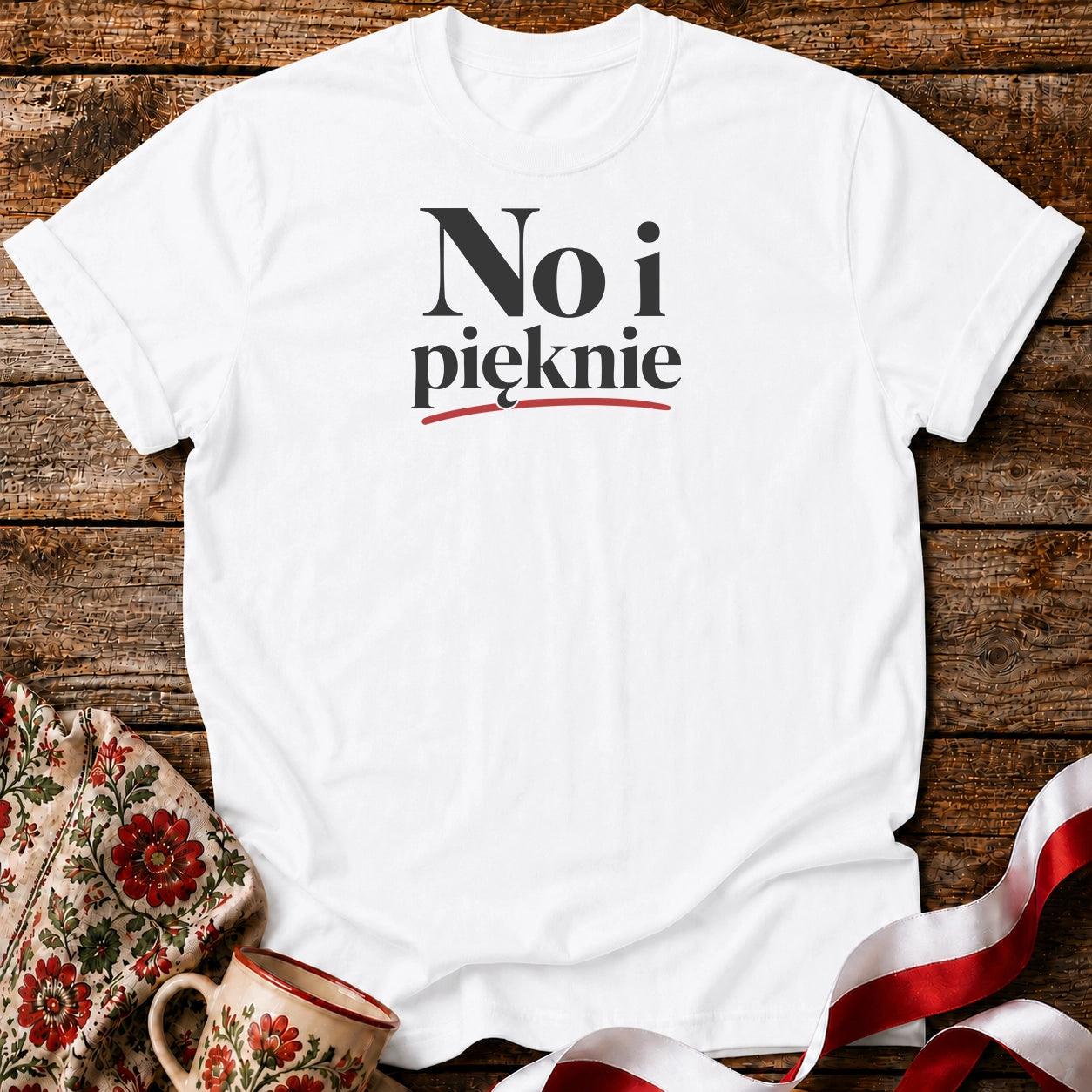 No I Pięknie Unisex T-Shirt