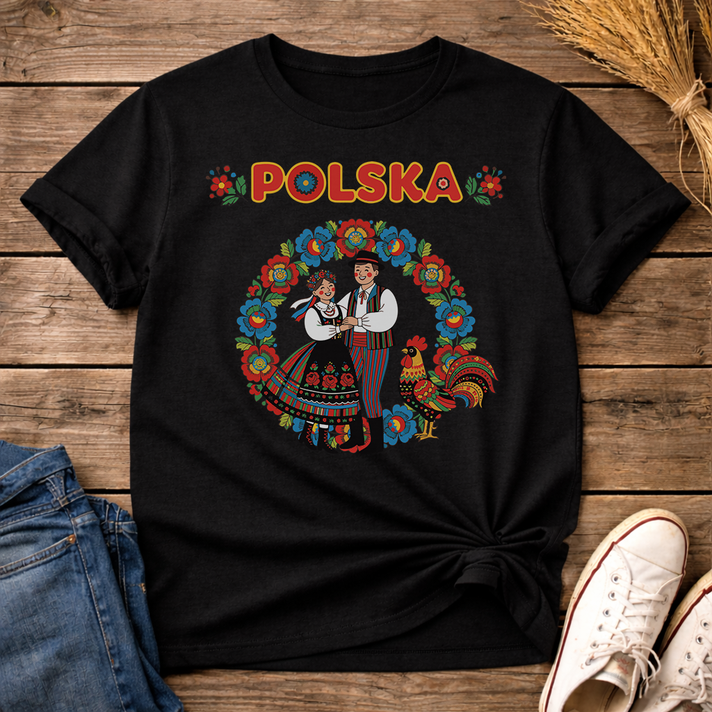 Polish Folk Joy Unisex T-Shirt
