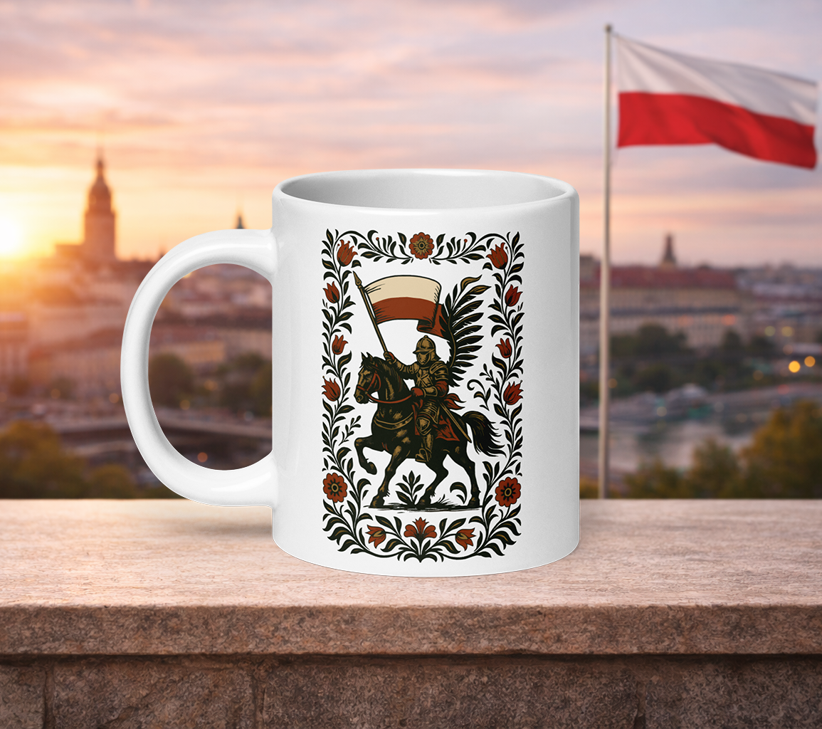 Winged Hussar Folk Mug