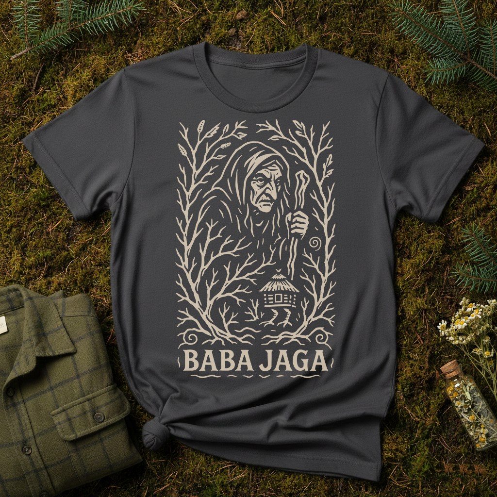 Baba Yaga Forest Witch Unisex T-Shirt