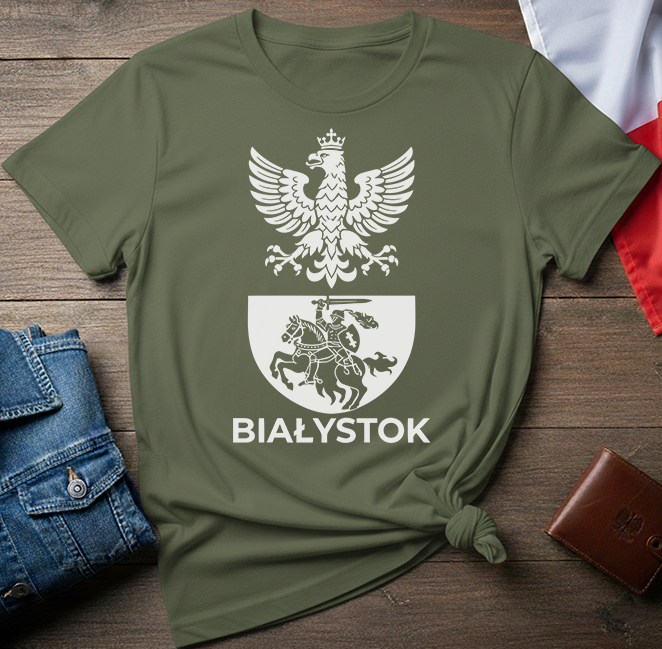 Białystok City Crest Unisex T-Shirt