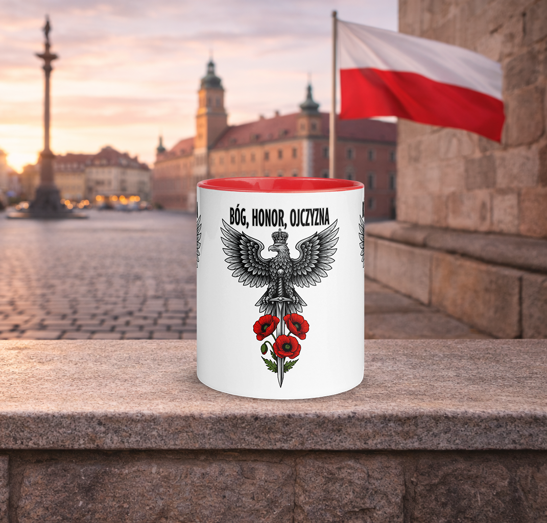 Patriotic Polish Eagle Mug