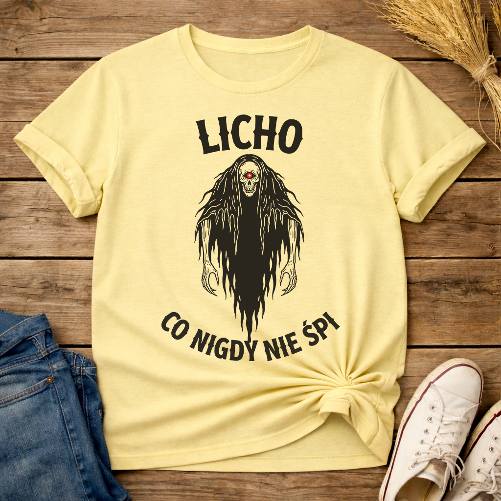 Licho Co Nigdy Nie Śpi Unisex T-Shirt
