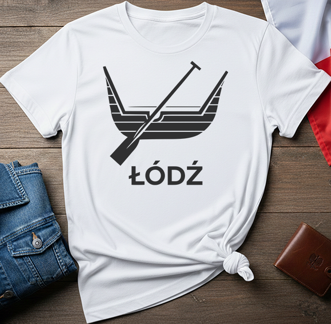 Łódź City Crest Unisex T-Shirt