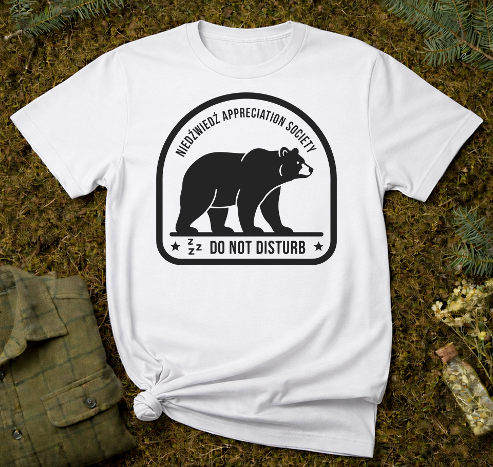 Niedźwiedź Appreciation Society Unisex T-Shirt