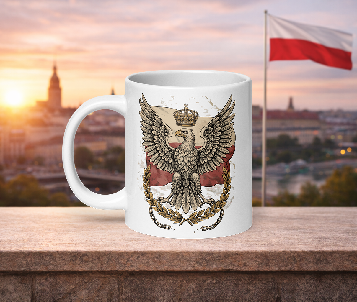 Polish Eagle Freedom Mug