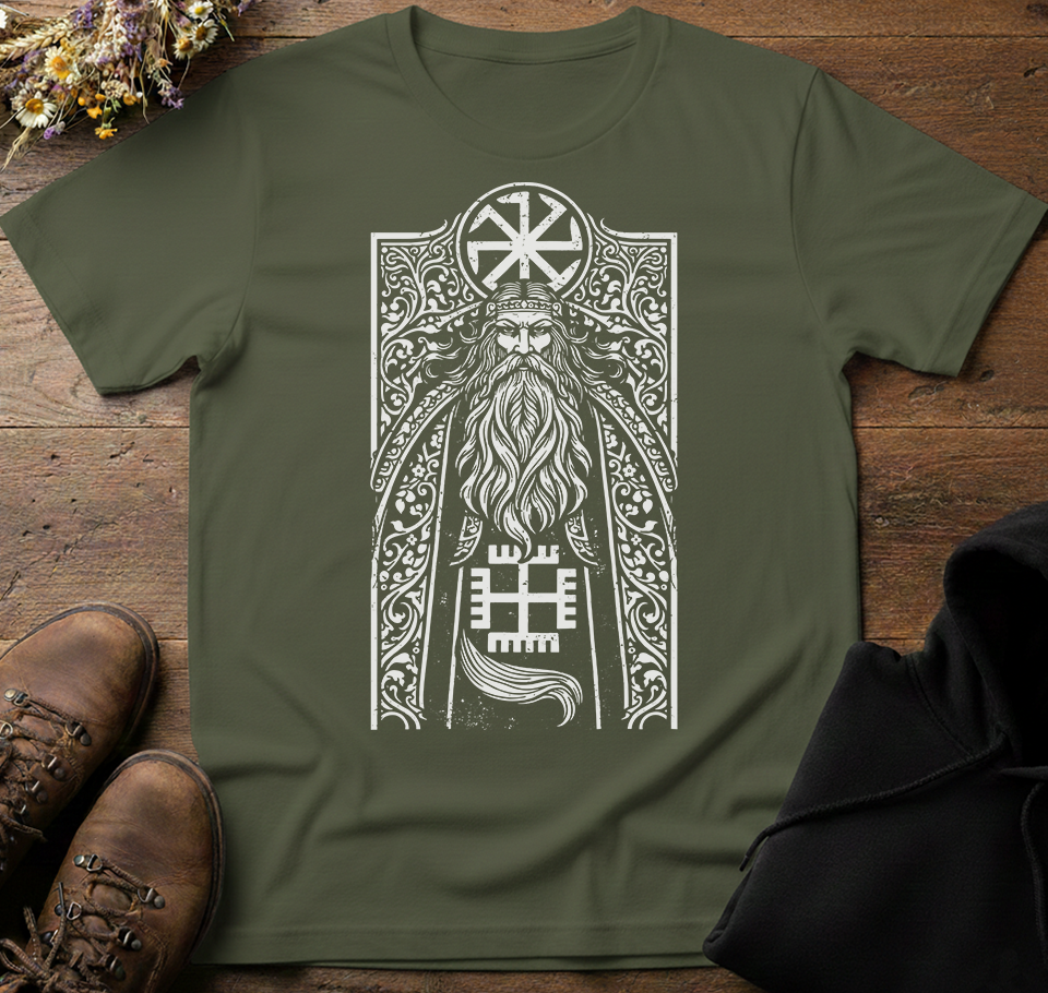 Swaróg, Kołowrót & Ręce Boga Unisex T-Shirt