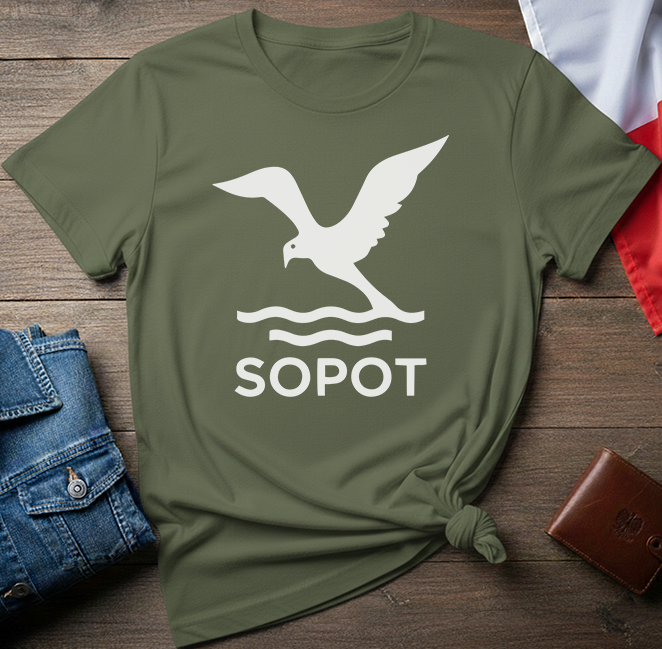 Sopot City Crest Unisex T-Shirt