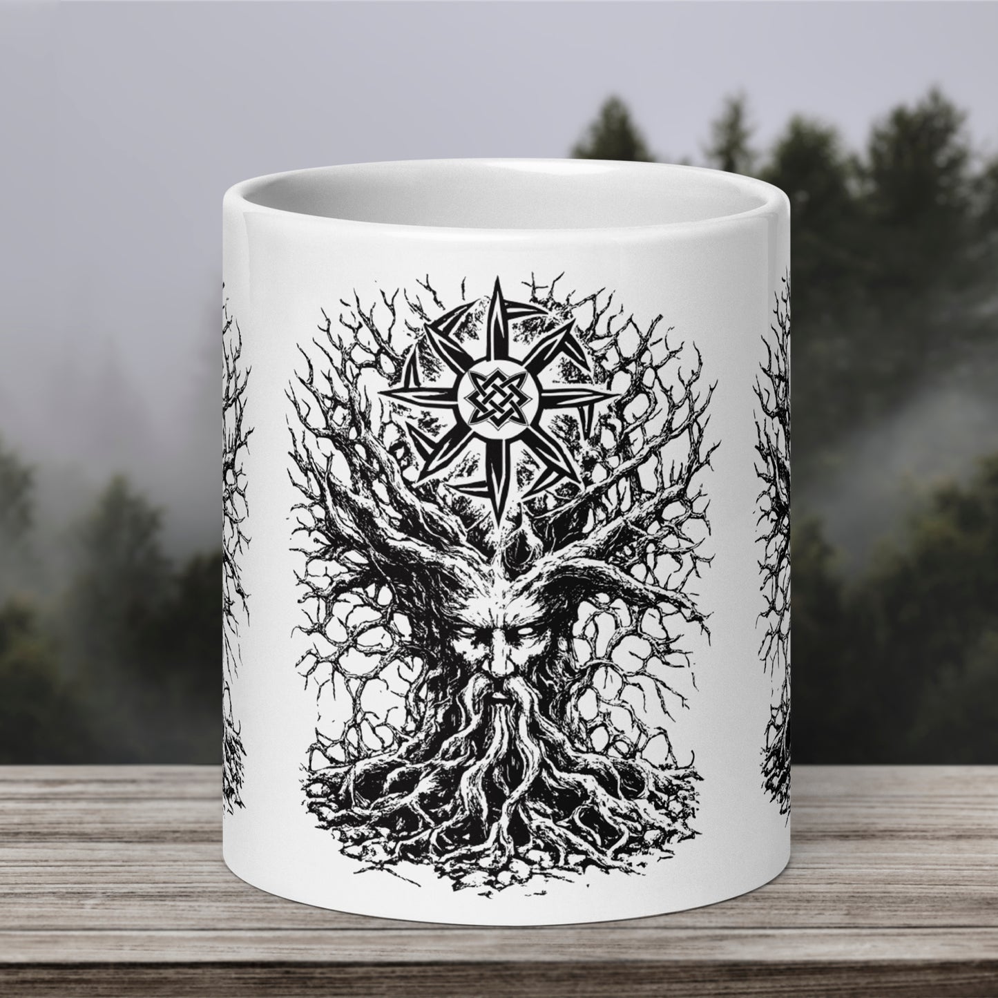 Svarog Tree Emblem Mug