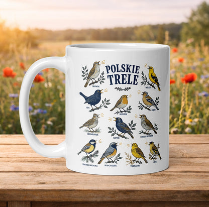Polskie Trele Polish Singing Bird Mug