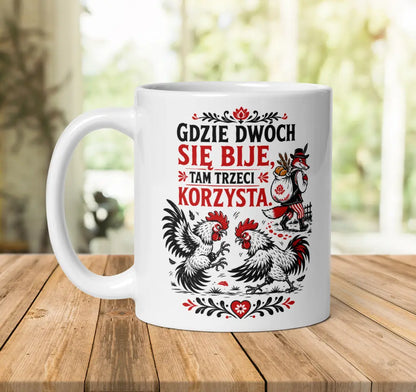 Gdzie Dwóch Się Bije Mug