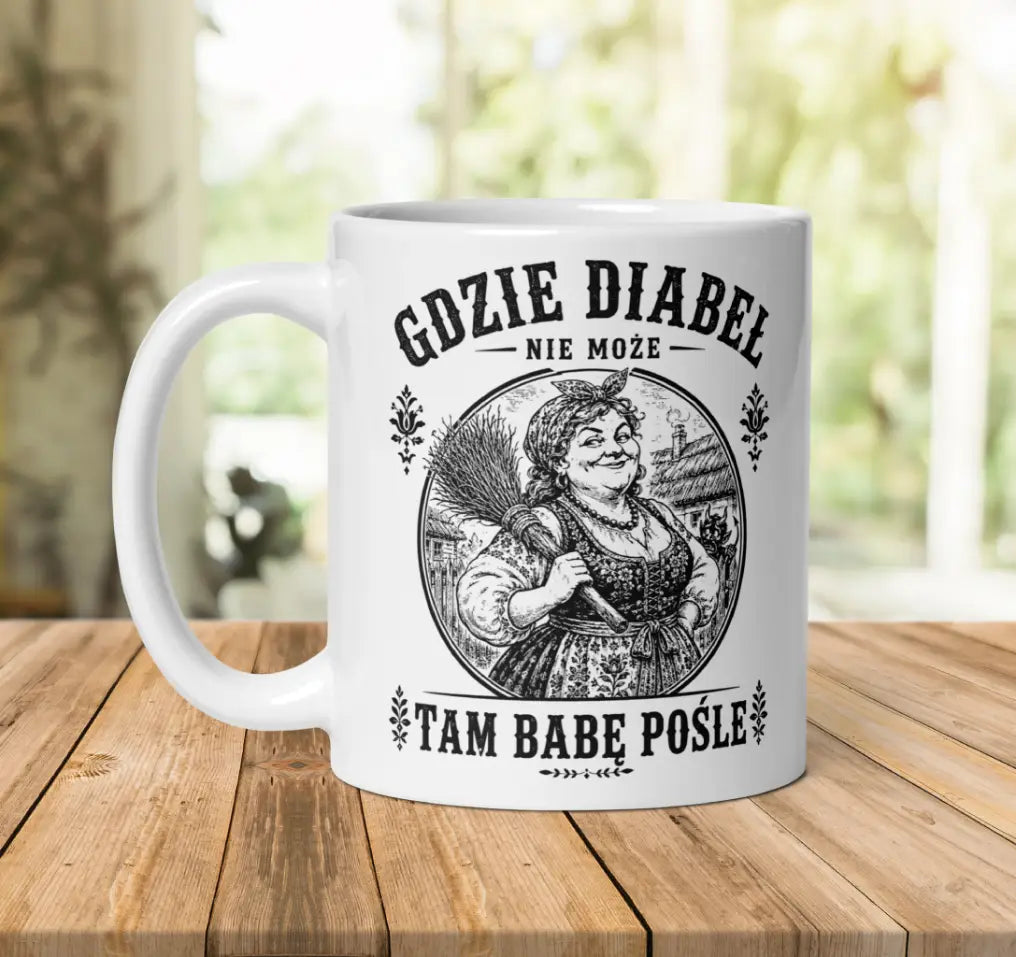 Gdzie Diabeł Nie Może Mug