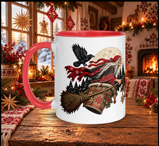 Slavic Christmas Baba Yaga Mug