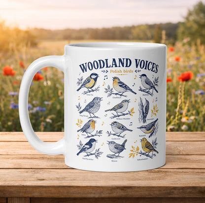 Woodland Voices Polish Birds  Mug
