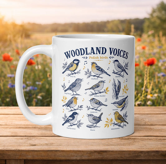 Woodland Voices Polish Birds  Mug