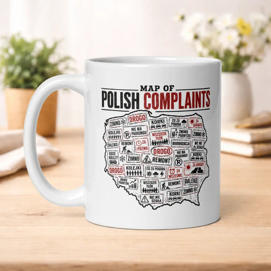 Polish Complaints Map Mug