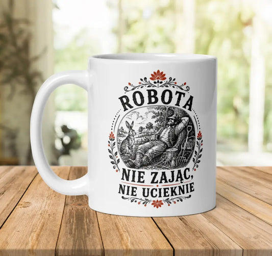 Robota Nie Zając Mug