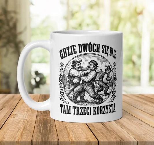 Gdzie Dwóch Się Bije Mug