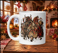 Slavic Christmas Carolers Mug