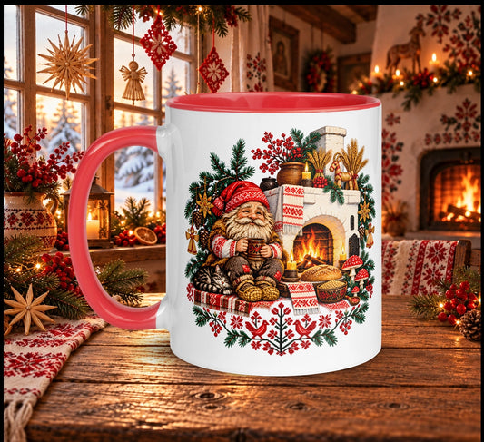 Christmas Domovik Mug