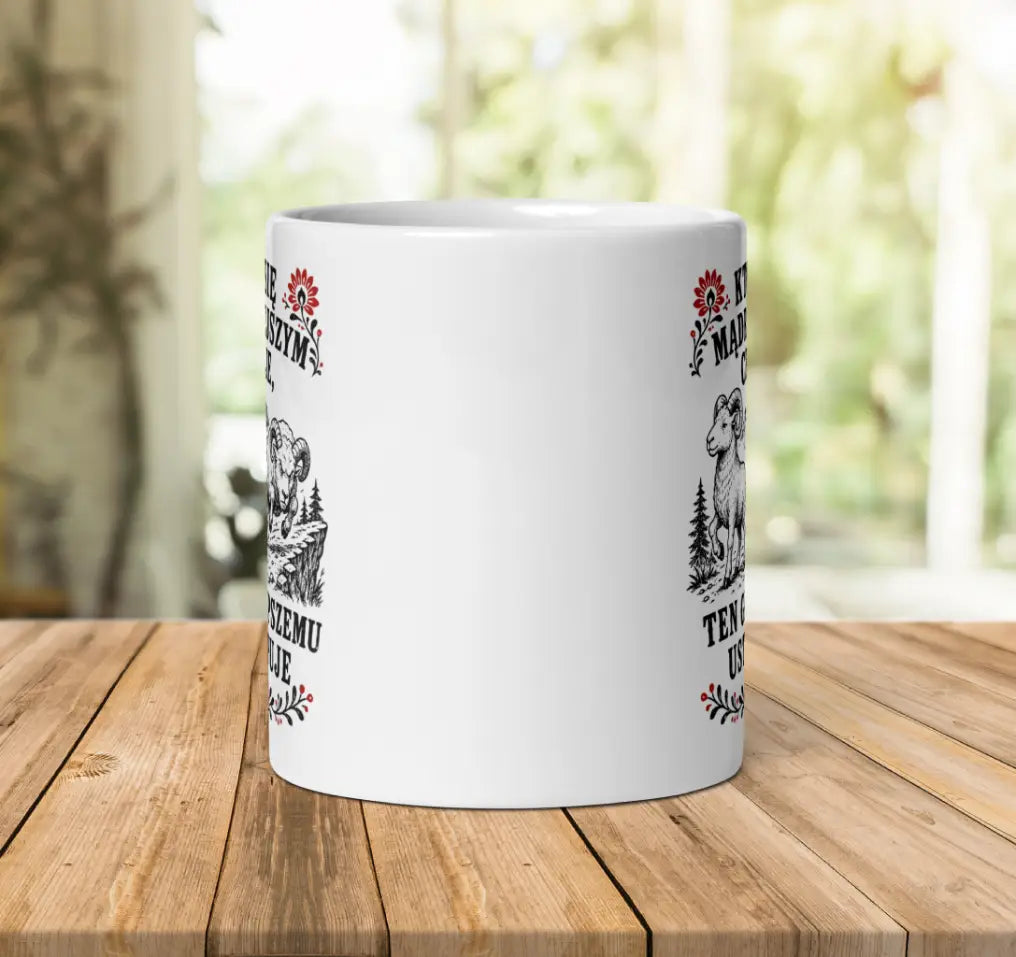 Mądrzejszy Ustępuje Mug