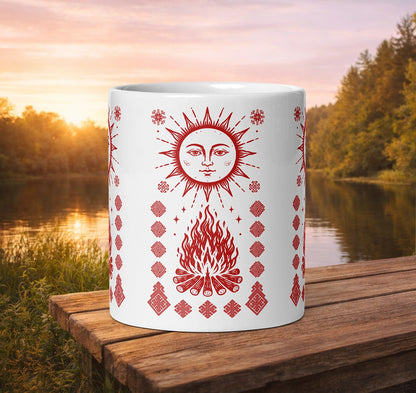 Noc Kupały Fire Mug