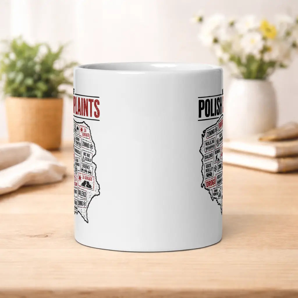 Polish Complaints Map Mug