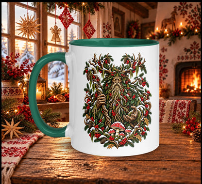 Slavic Christmas Leshy Mug