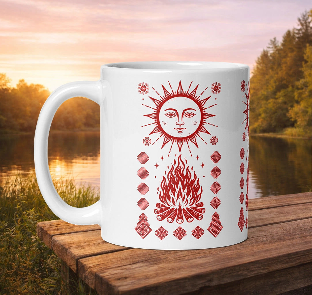 Noc Kupały Fire Mug