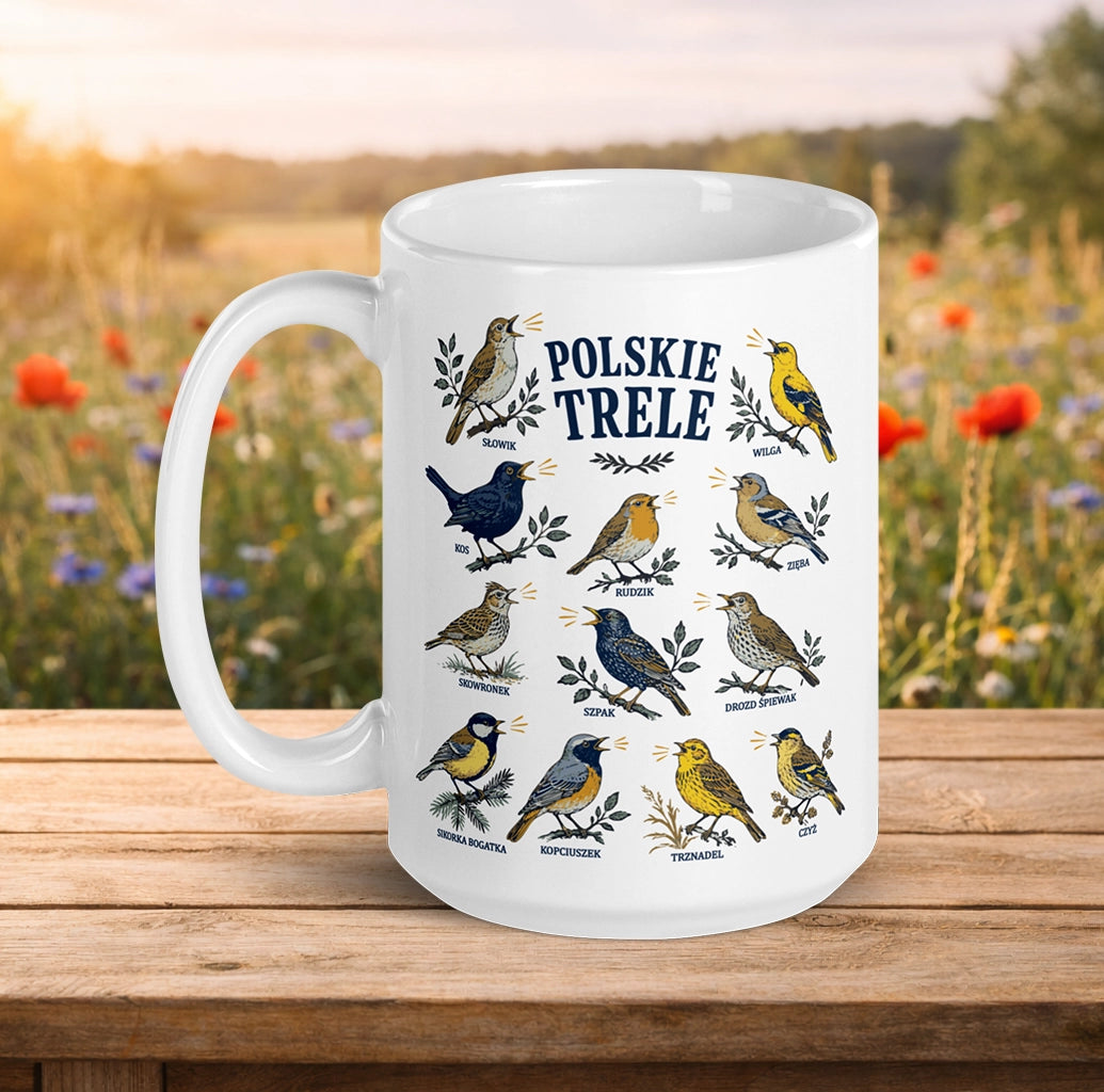 Polskie Trele Polish Singing Bird Mug
