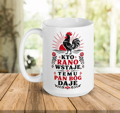 Kto Rano Wstaje Mug
