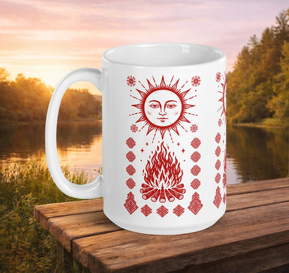 Noc Kupały Fire Mug