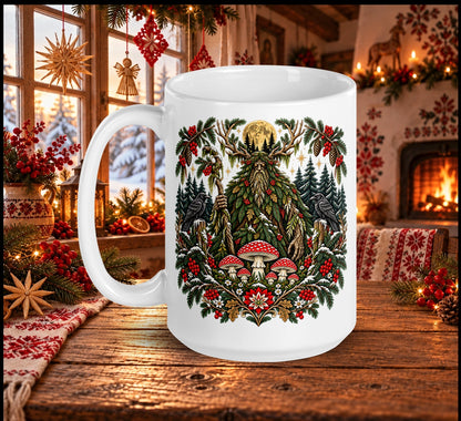 Slavic Christmas Leshy Mug