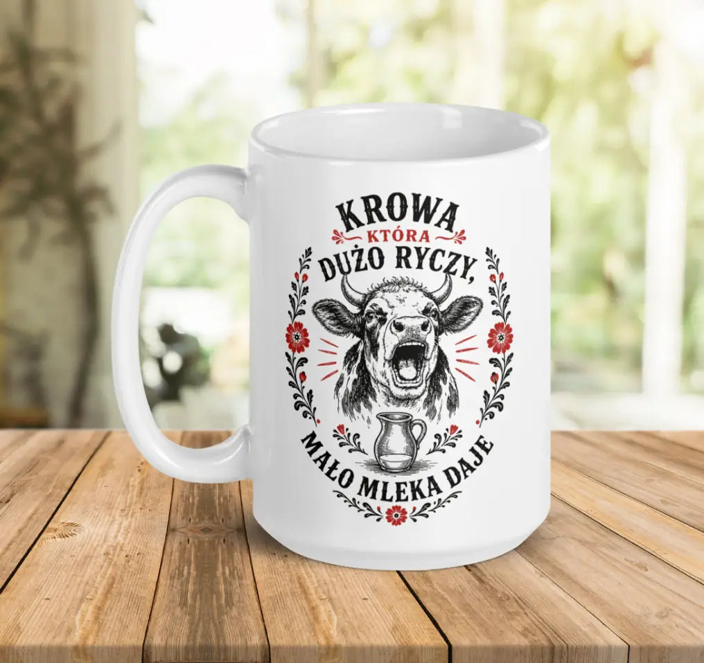 Krowa Która Dużo Ryczy Mug