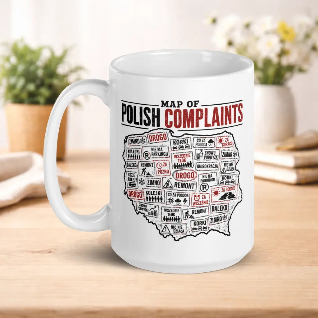 Polish Complaints Map Mug