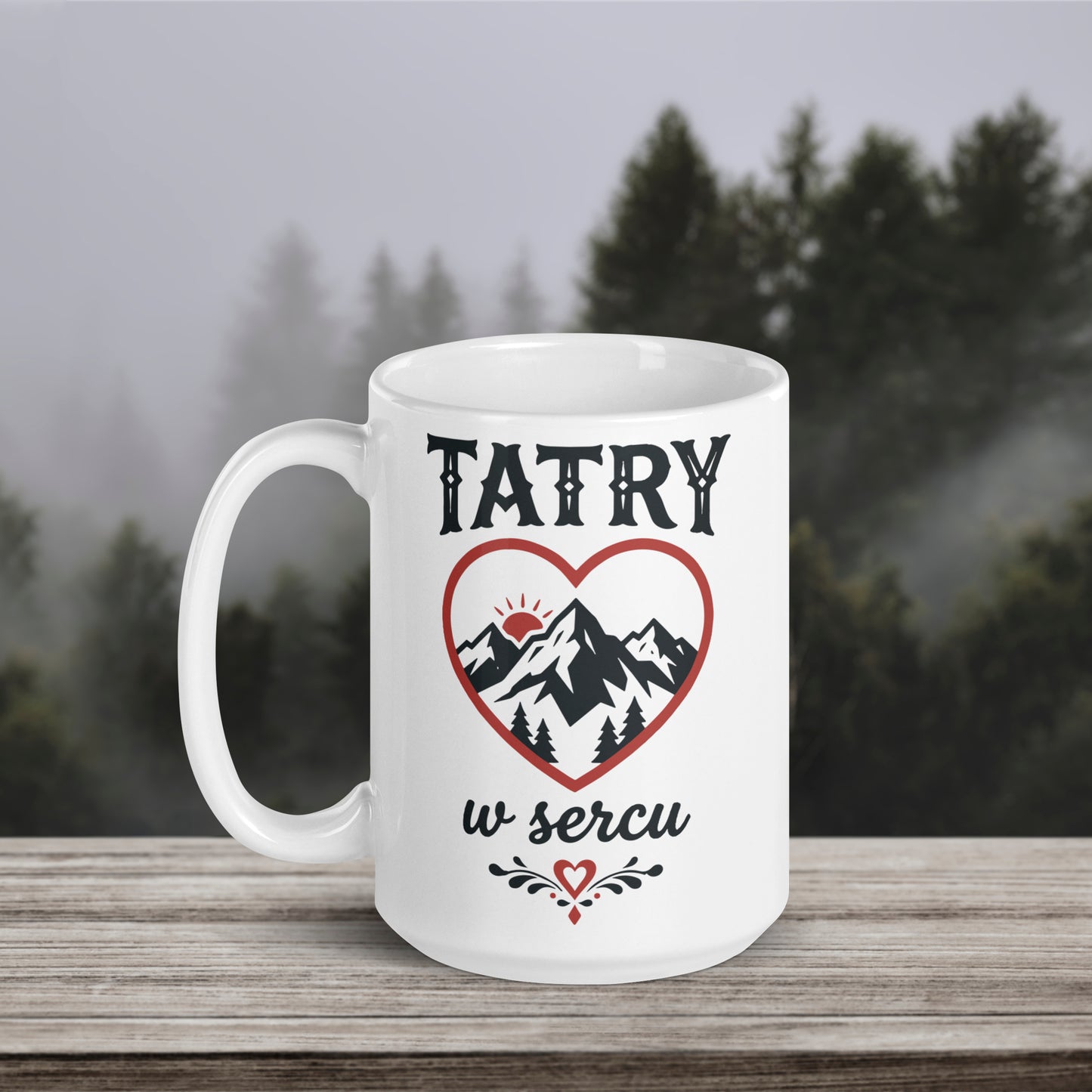 Tatry Heart Mug