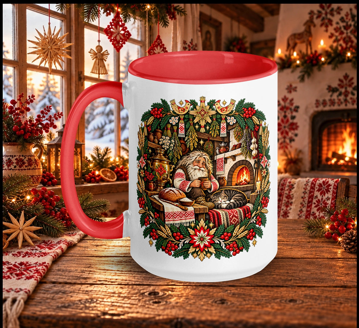 Christmas Domovik Mug