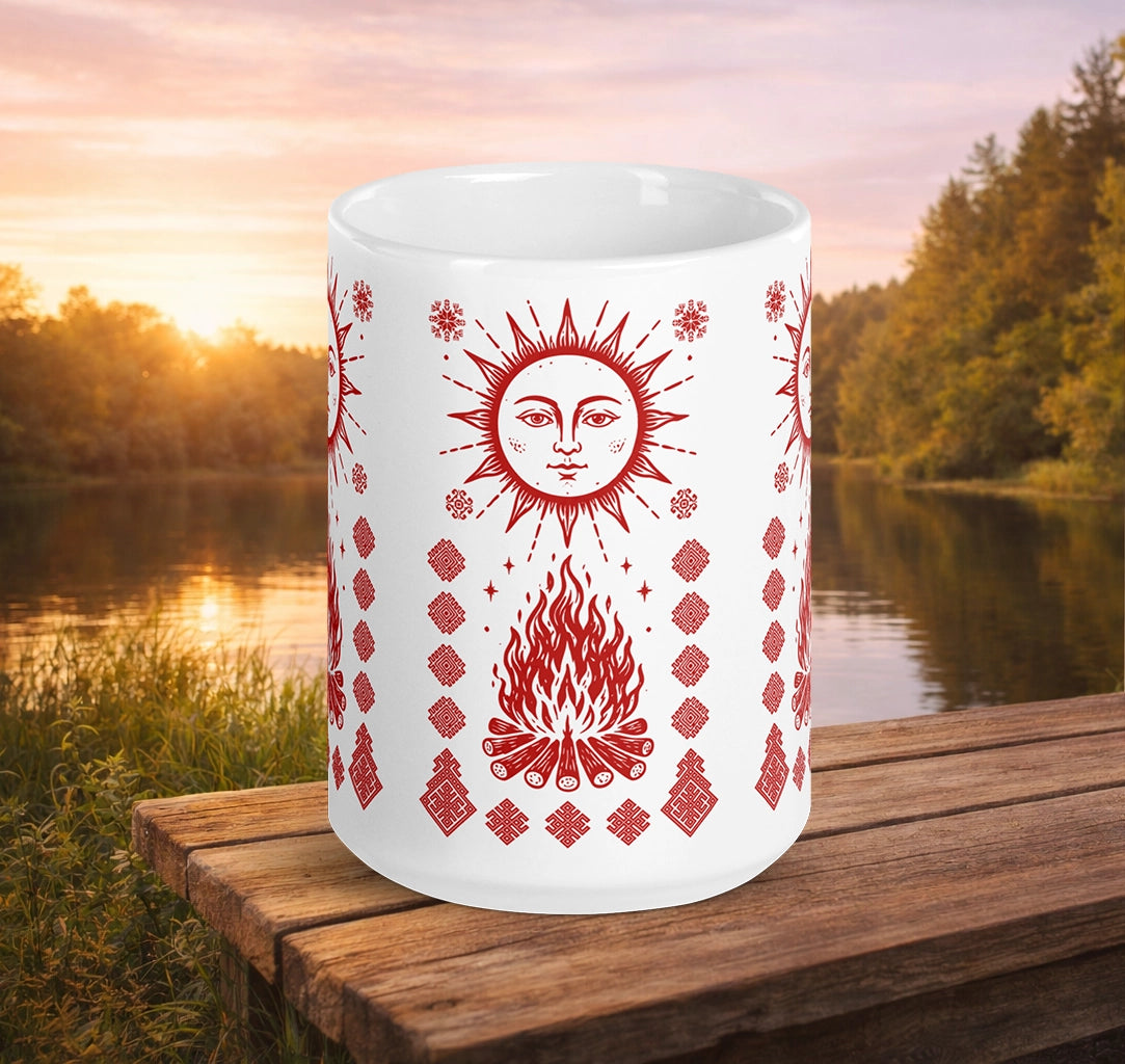 Noc Kupały Fire Mug