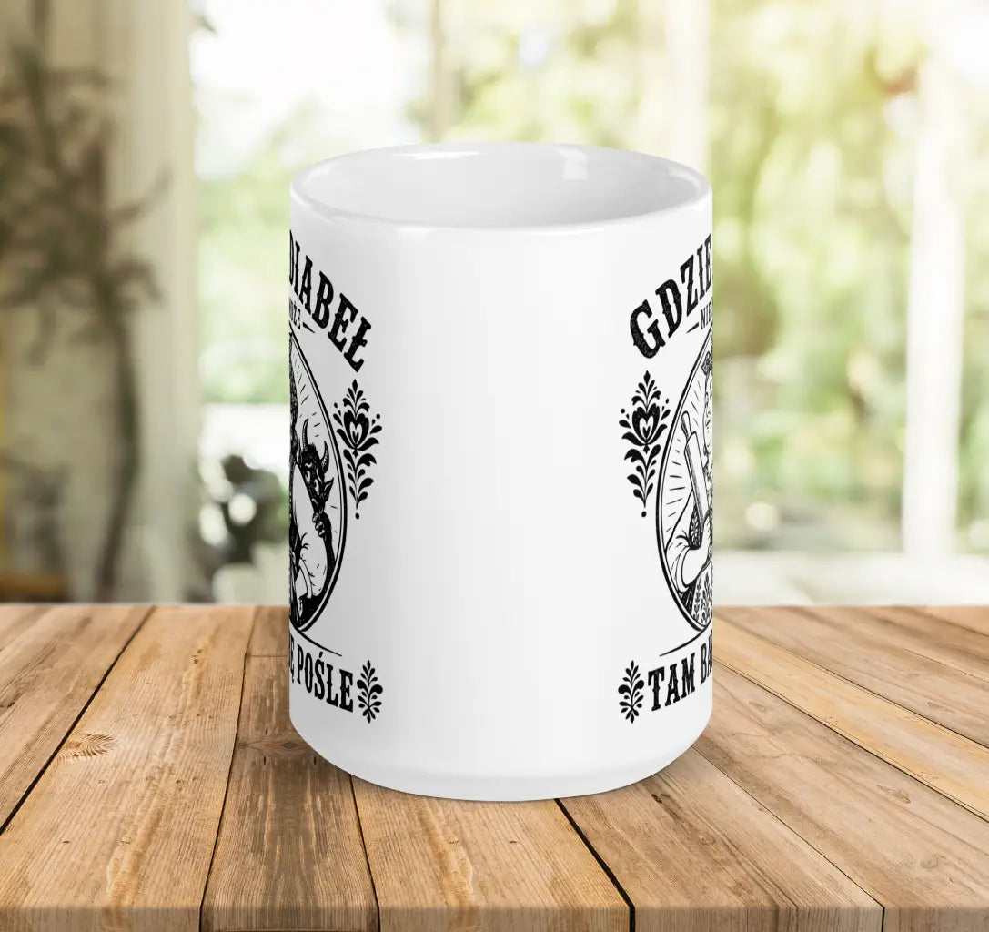 Gdzie Diabeł Nie Może Mug
