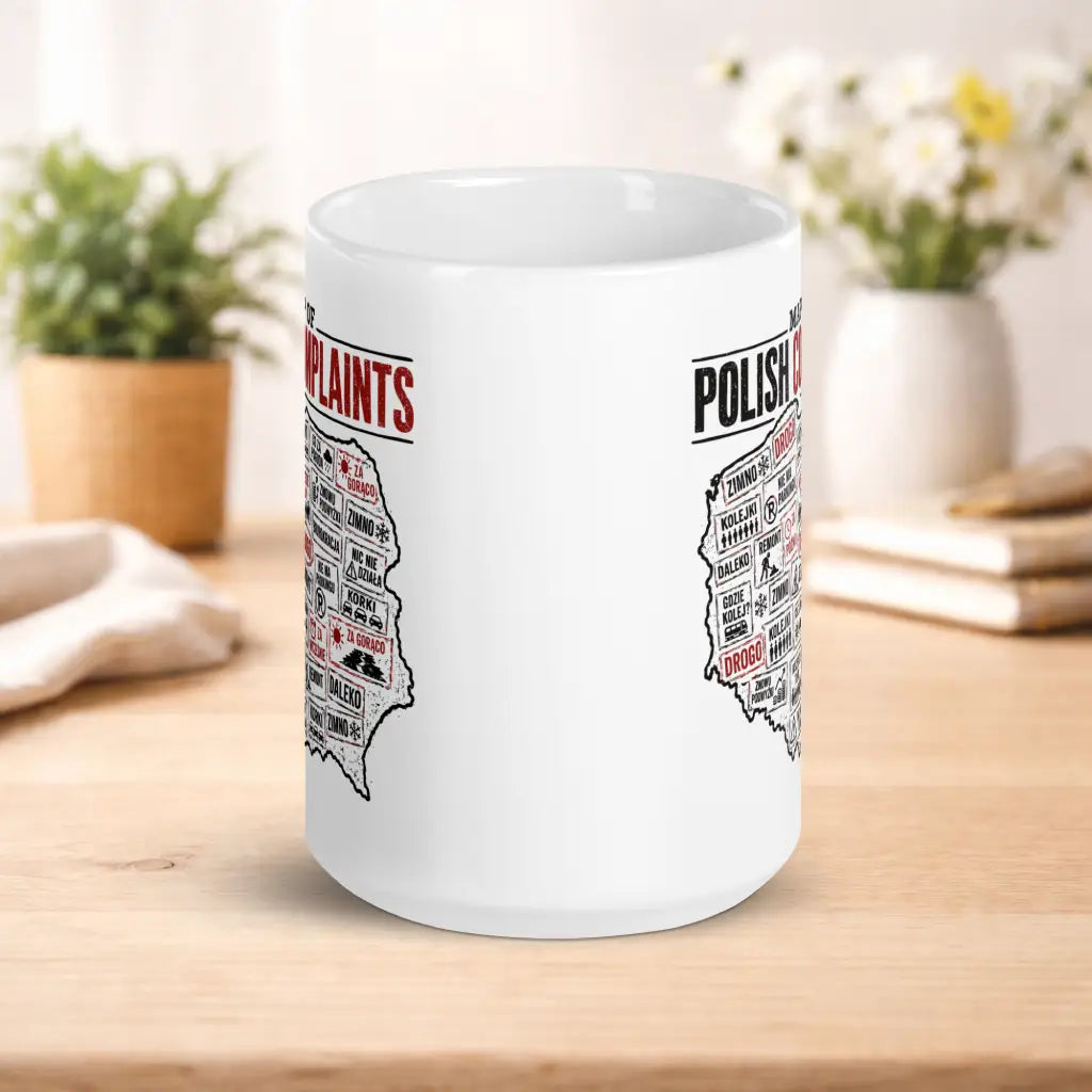 Polish Complaints Map Mug