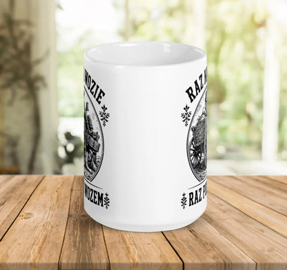 Raz Na Wozie Raz Pod Wozem Mug