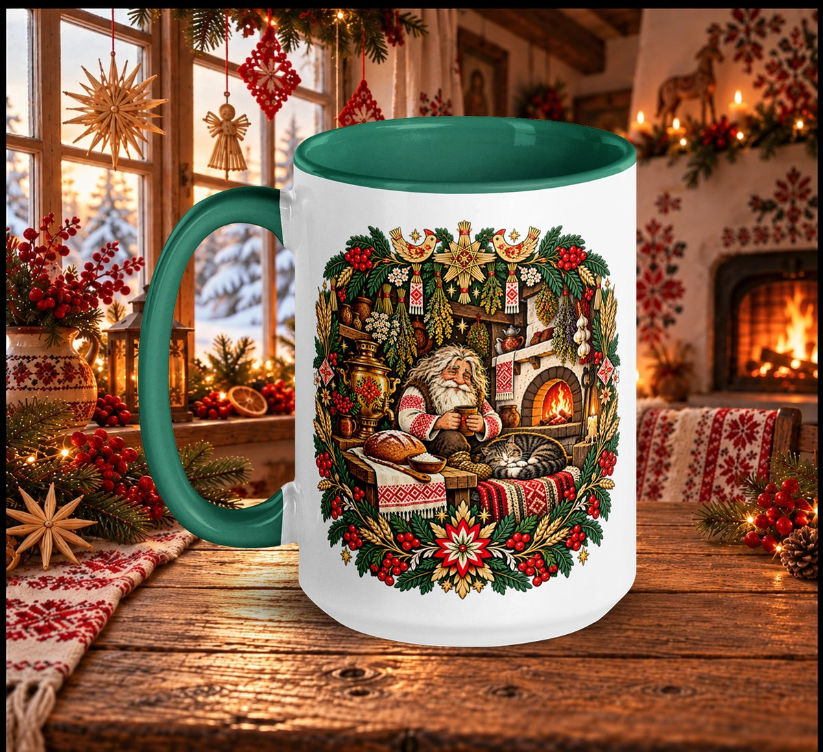Christmas Domovik Mug