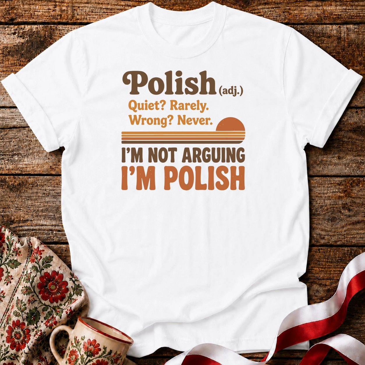 Polish Not Arguing Unisex T-Shirt