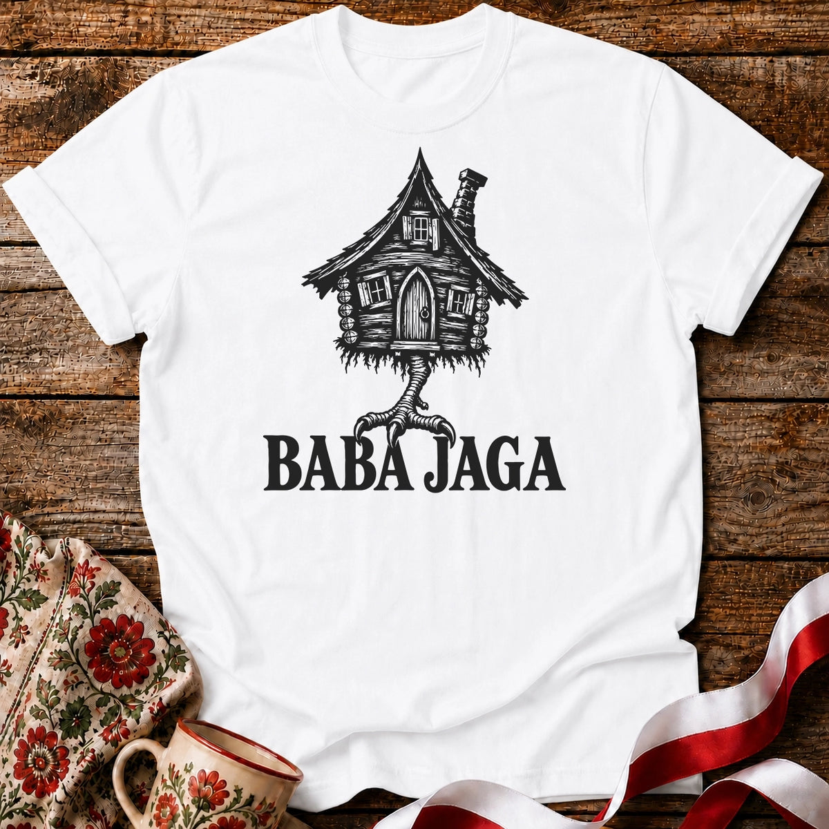 Baba Jaga Chicken Leg House Unisex T-Shirt