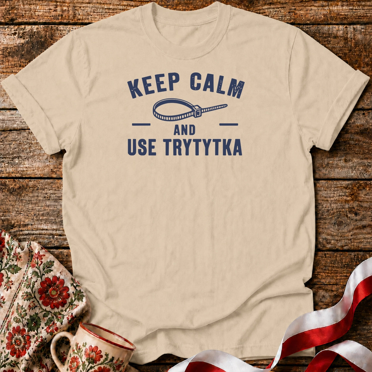 Keep Calm Trytytka Unisex T-Shirt