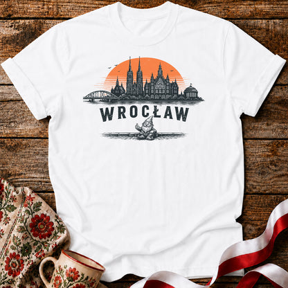Wrocław Krasnal Skyline Polish City Unisex T-Shirt