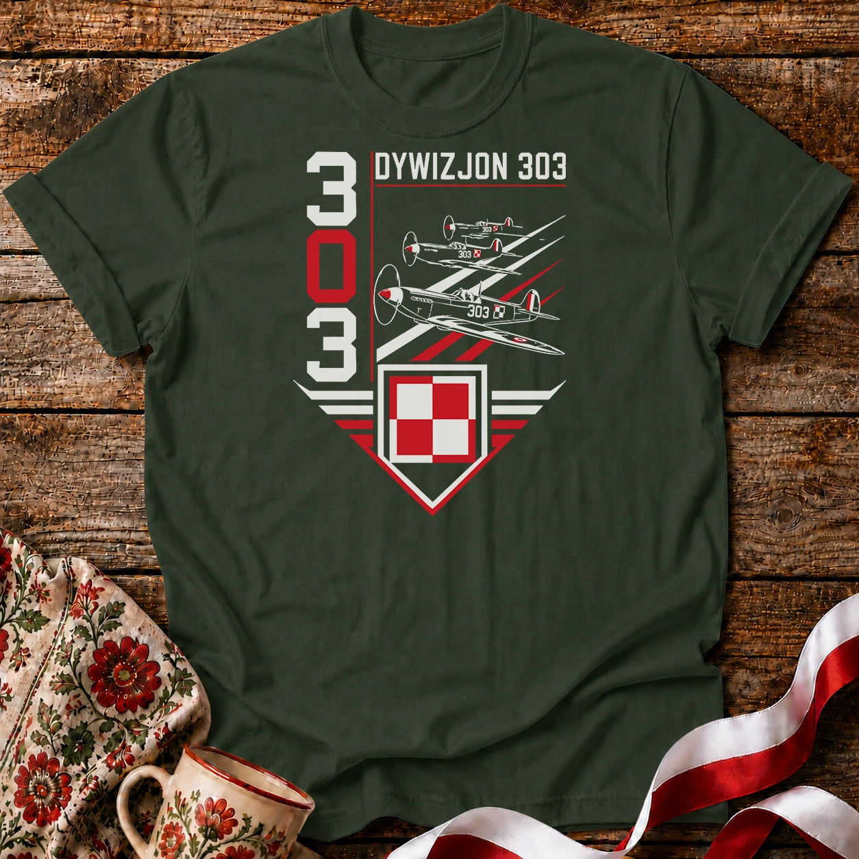 Dywizjon 303 Unisex T-Shirt