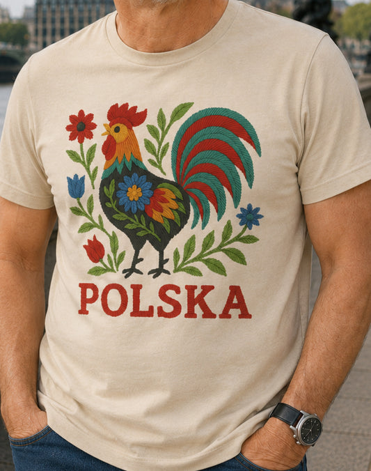 Slavic Folk Rooster Unisex T-Shirt