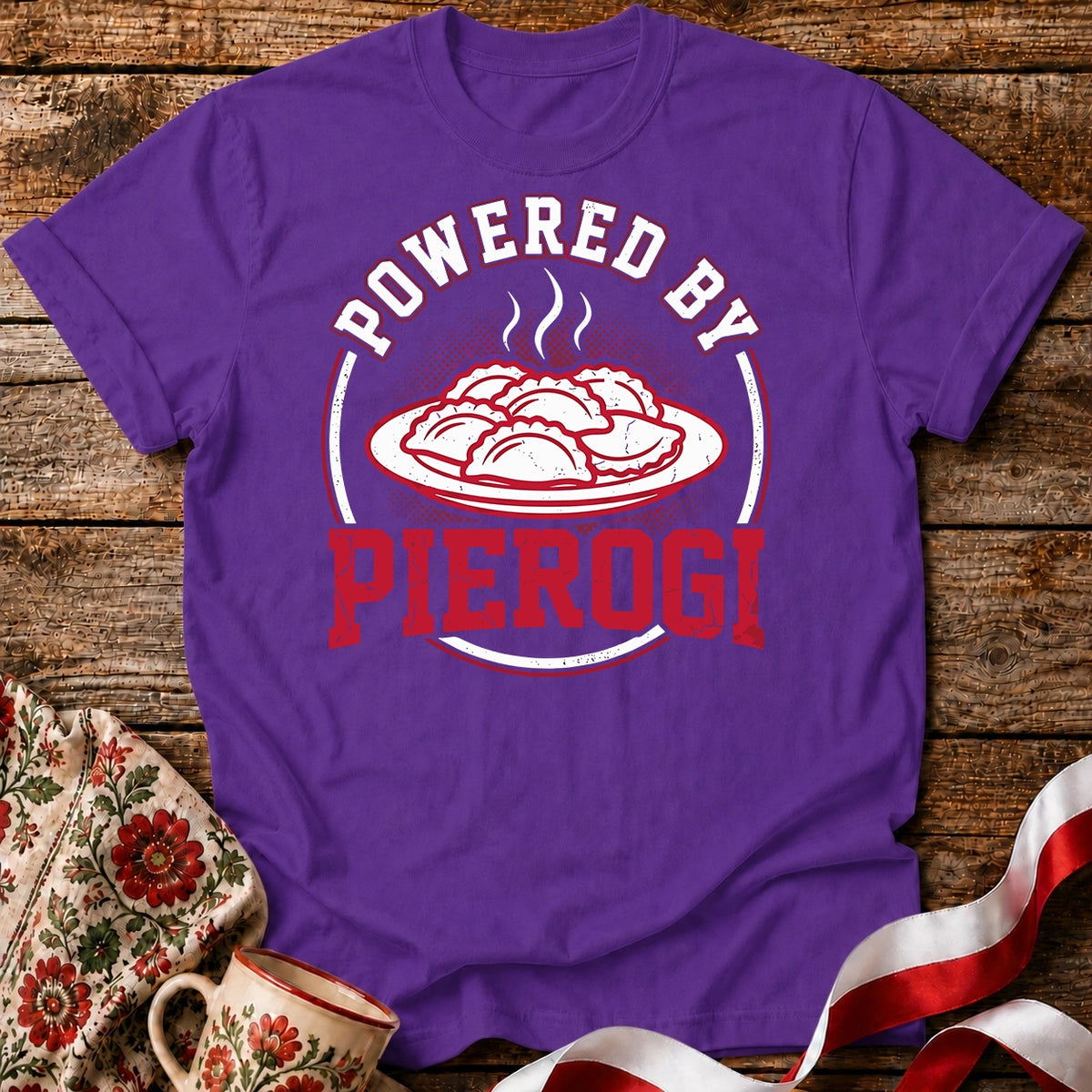 Powered by Pierogi Unisex T-Shirt